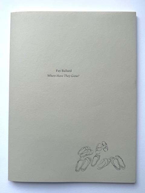 Cover, Where Have They Gone?, An edition of 300, illustrated in colour, 44 pages long